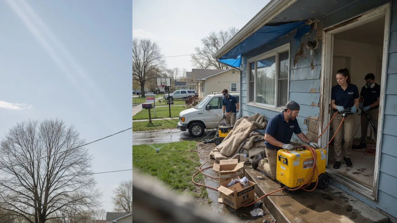 Basement Flood Cleanup in Pinola, MS near me